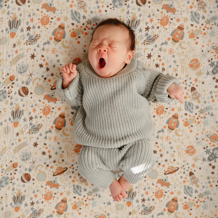 Extra Soft Muslin Crib Sheet