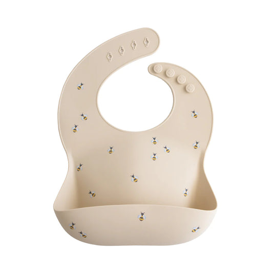 Silicone Baby Bib | Bees