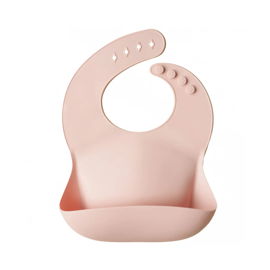 Silicone Baby Bib - Mushie
