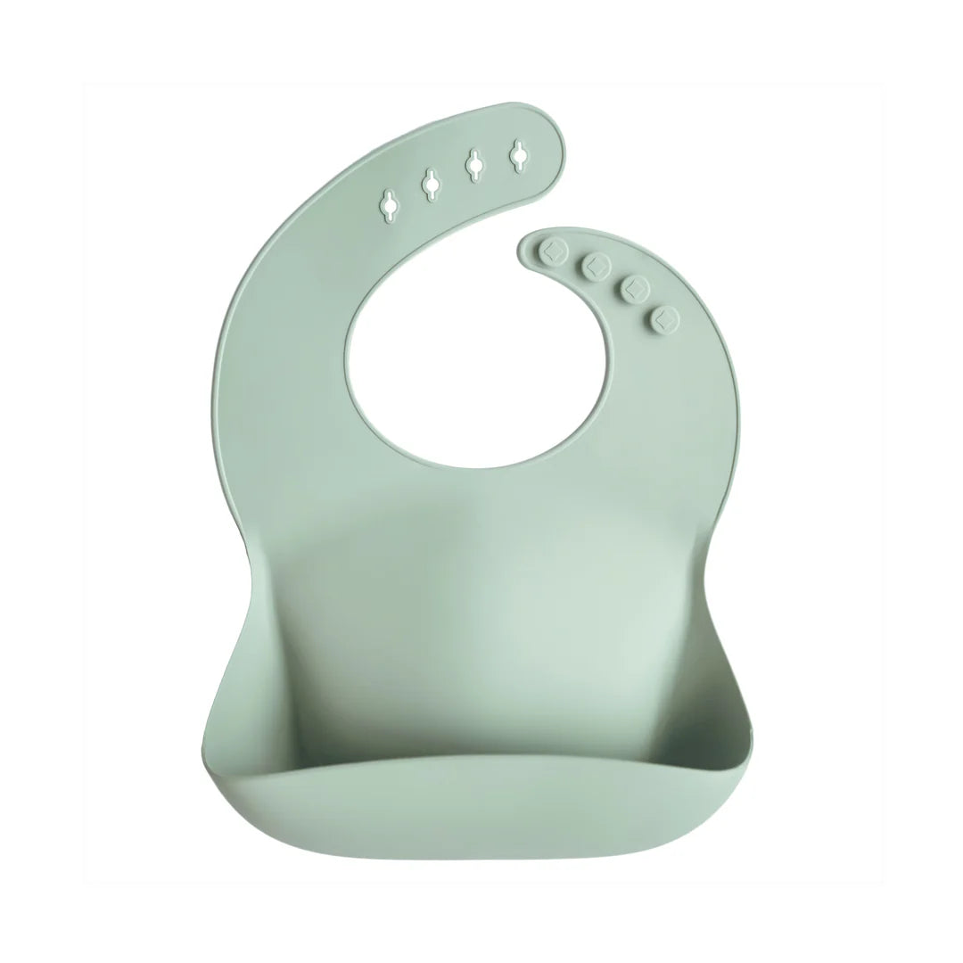 Silicone Baby Bib - Mushie