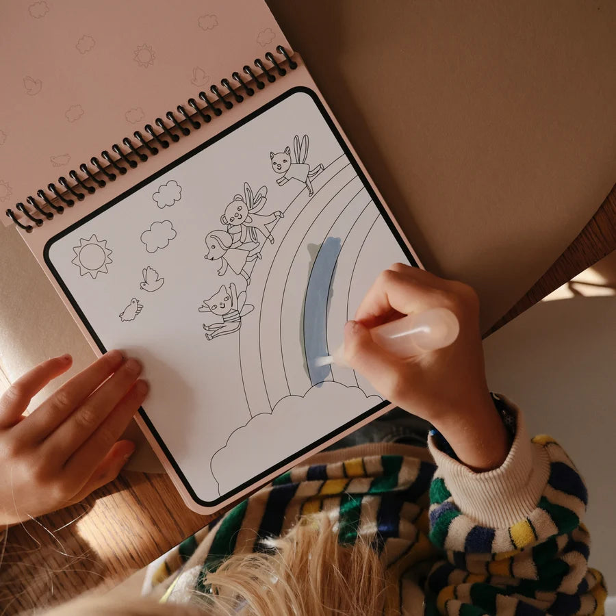 Fairies Reusable Water Colour Pad
