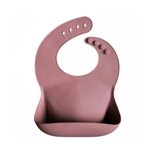 Silicone Baby Bib - Mushie