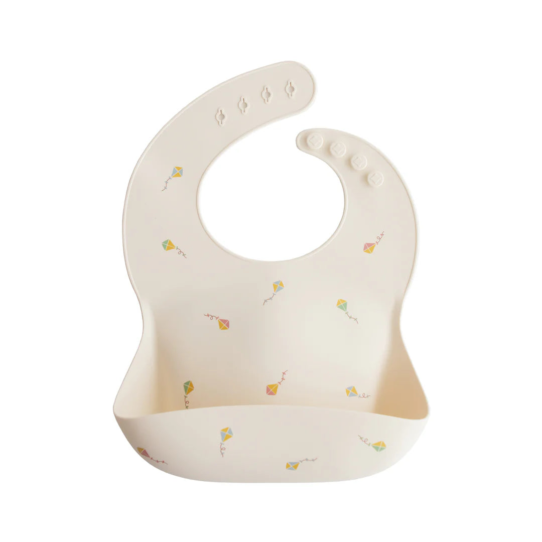 Silicone Baby Bib - Mushie