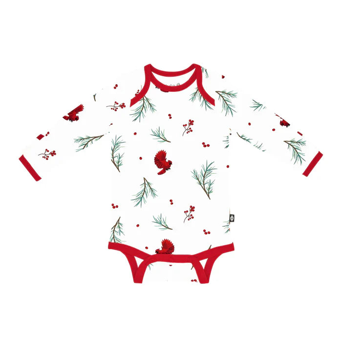 Long Sleeve Bodysuit - Christmas Prints