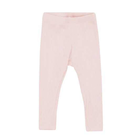 Ribbed Leggings in Blush