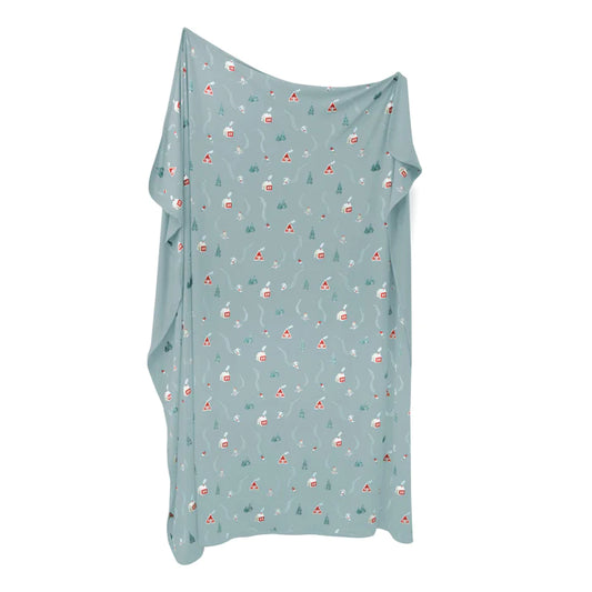 Swaddle Blanket in Alpine Village