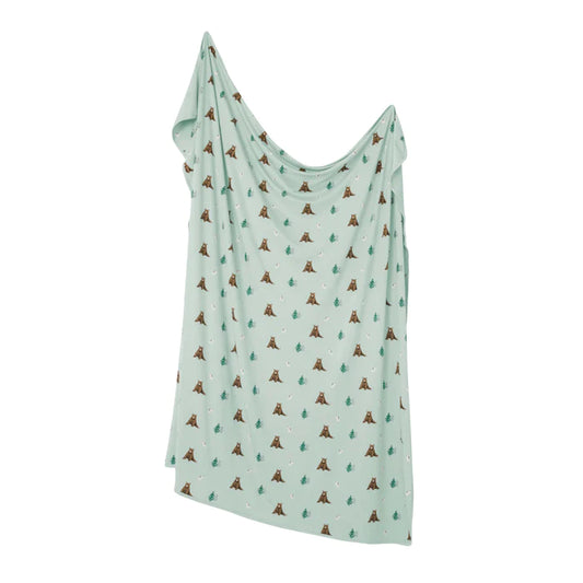 Swaddle Blanket in Trail