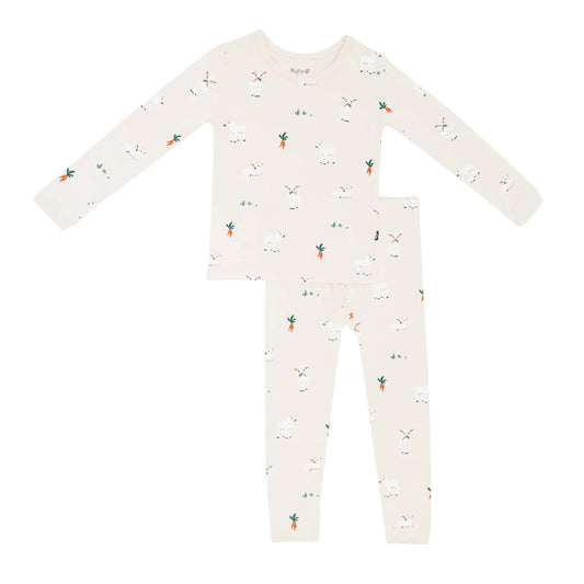 Toddler Long Sleeve Pajamas in Goat