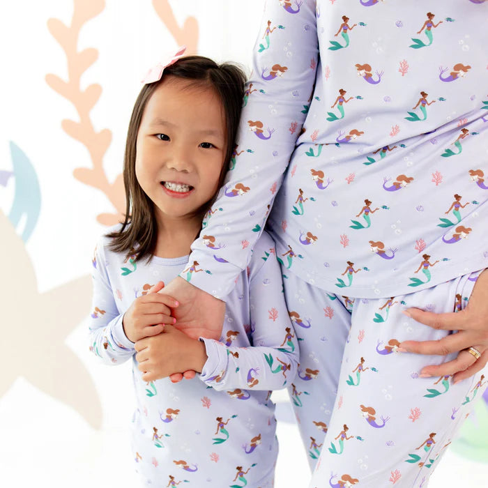 Long Sleeve Pajama in Mermaid