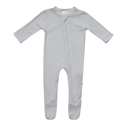 Zippered Footie in Storm