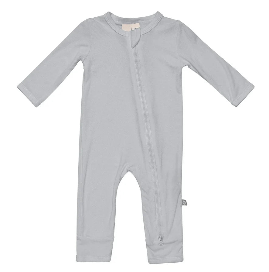 Zippered Romper in Storm