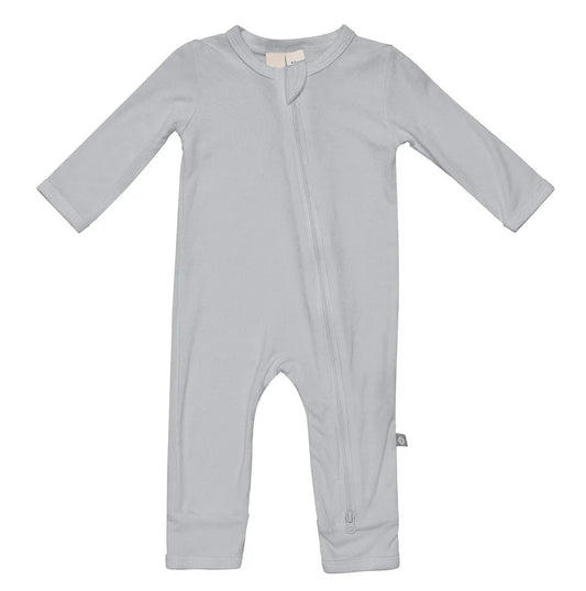 Zippered Romper in Storm