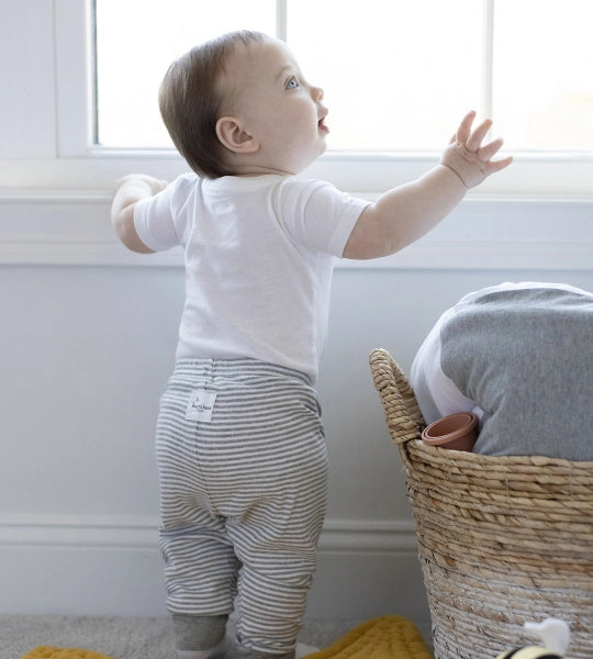 Footless Baby Pants- 2 Pack