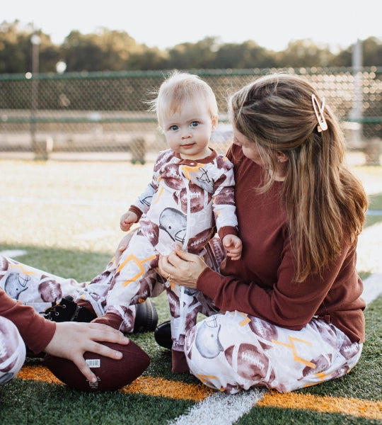 Football Season Infant Snug fitting Sleeper