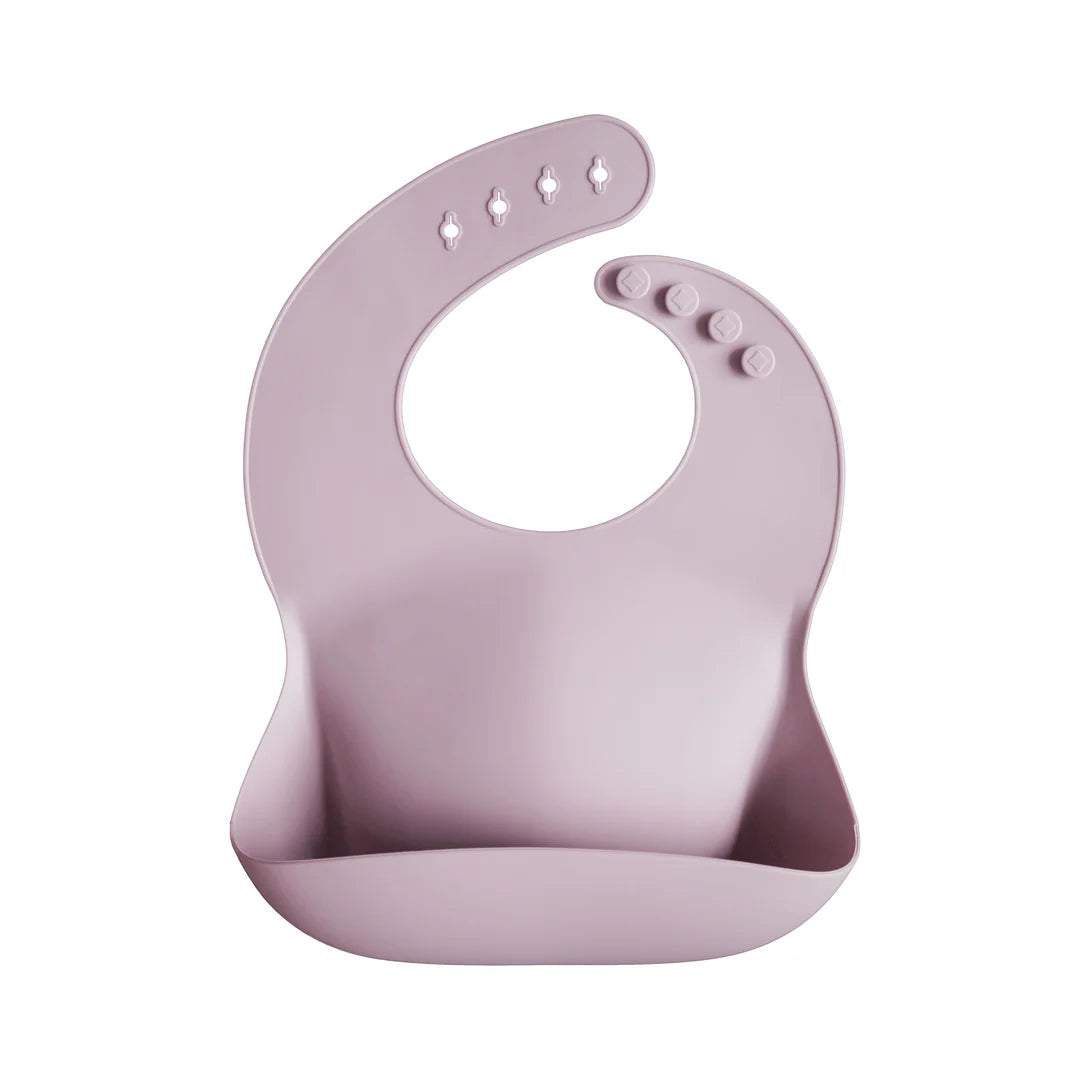 Silicone Baby Bib - Mushie