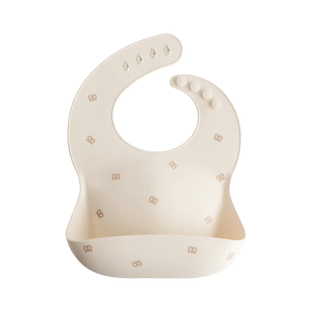 Silicone Baby Bib - Mushie