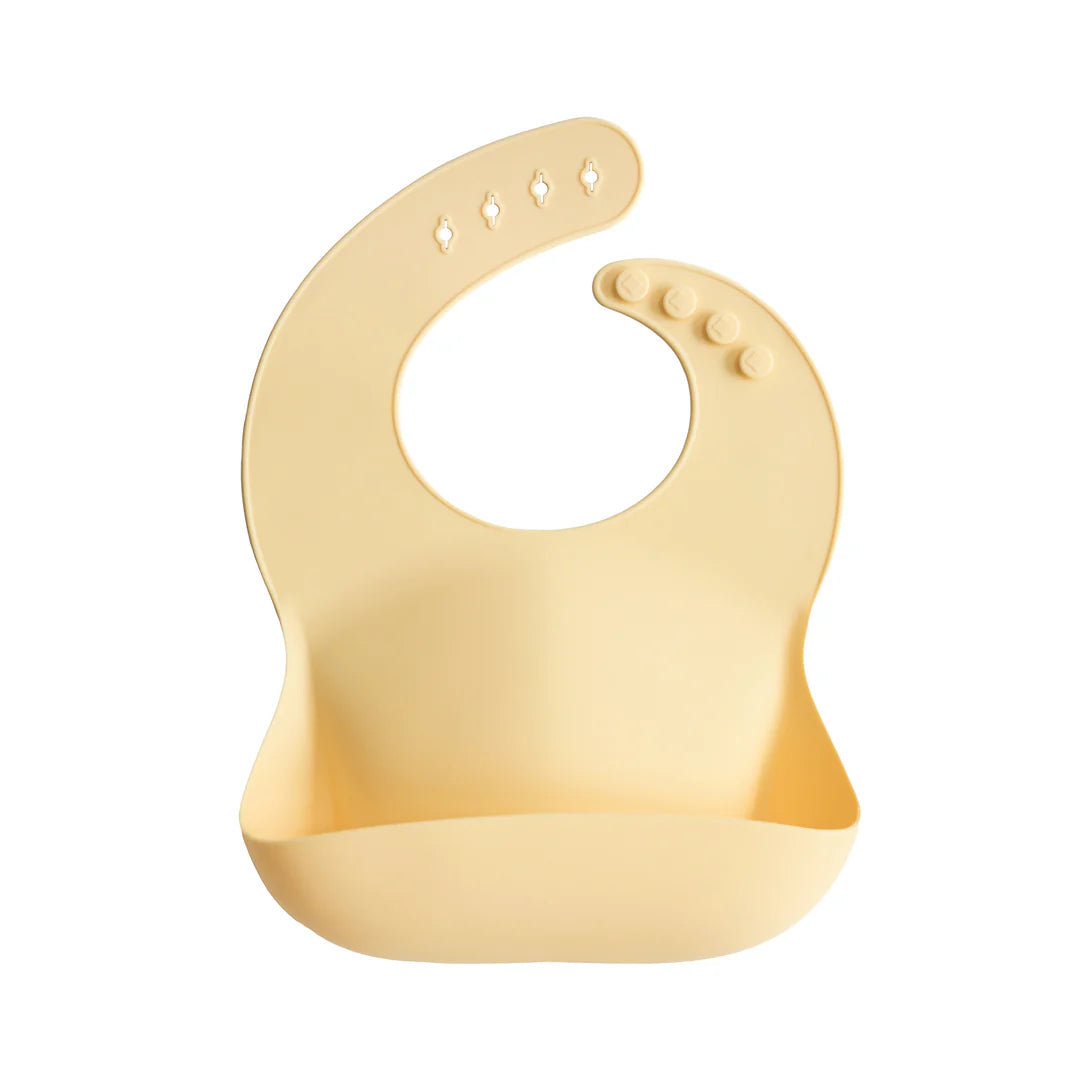 Silicone Baby Bib - Mushie