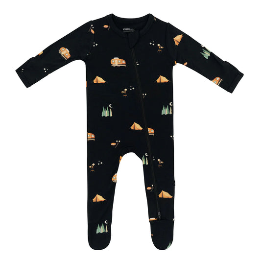 Zippered Footie in Under the Stars