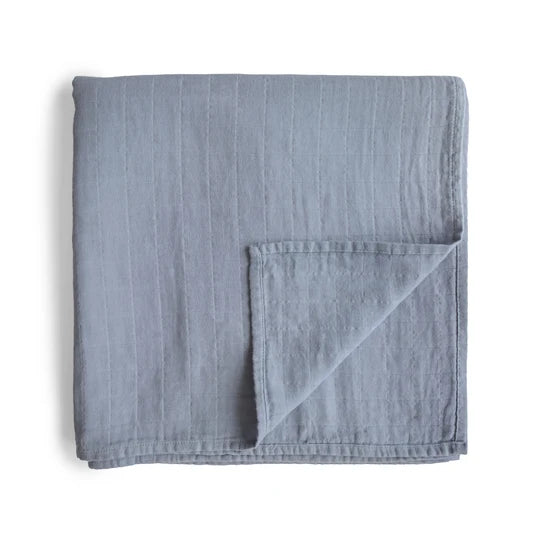 Organic Cotton Muslin Swaddle Blanket