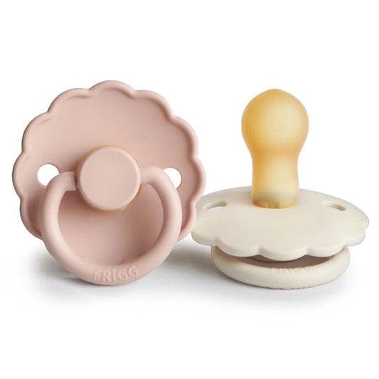 Daisy Natural Rubber Pacifier 2PK
