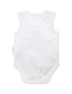 Singlet Bodysuit - White