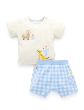 Caribbean Gingham Set
