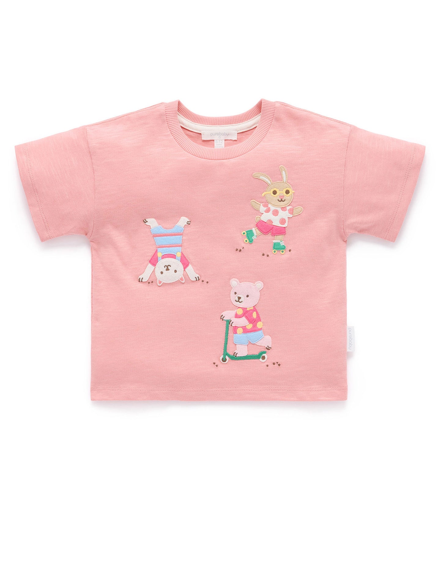 Papaya Friendship Relaxed Tee