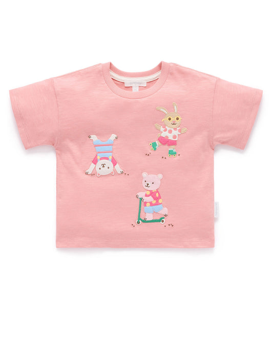Papaya Friendship Relaxed Tee