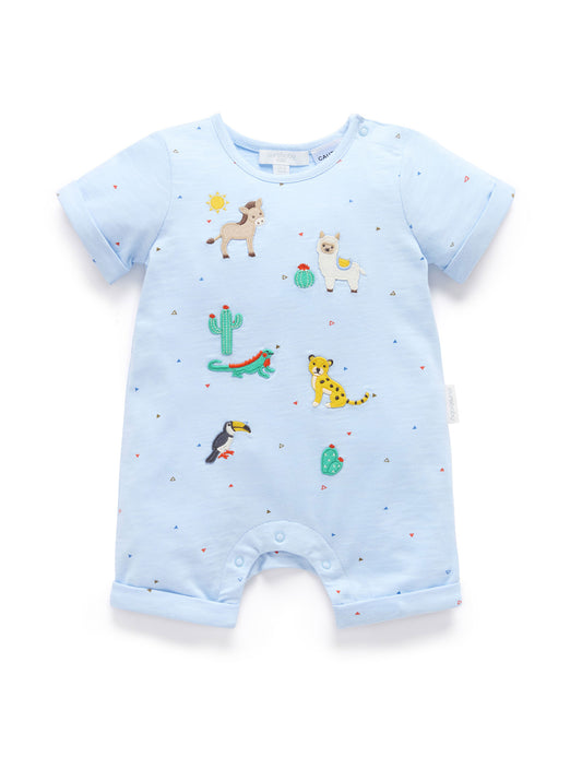 Animal Fiesta Short Growsuit
