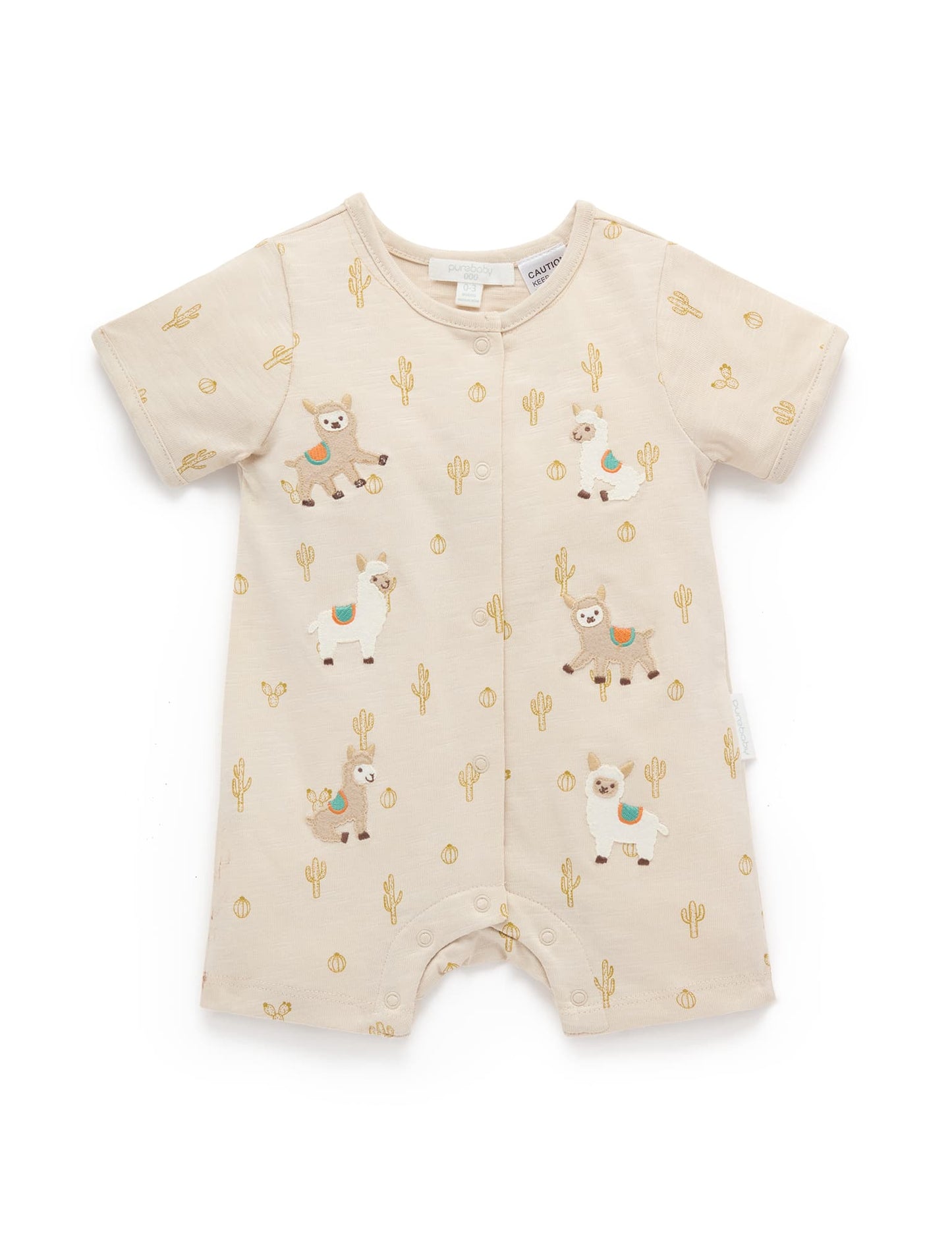 Llama Fiesta Short Growsuit