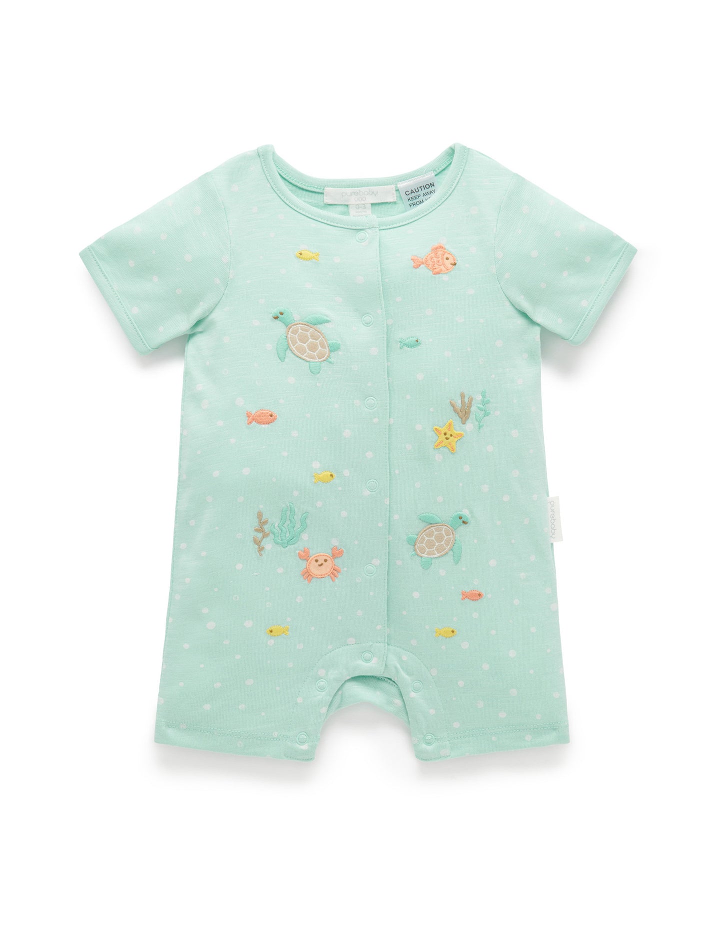 Under the Sea Short Growsuit