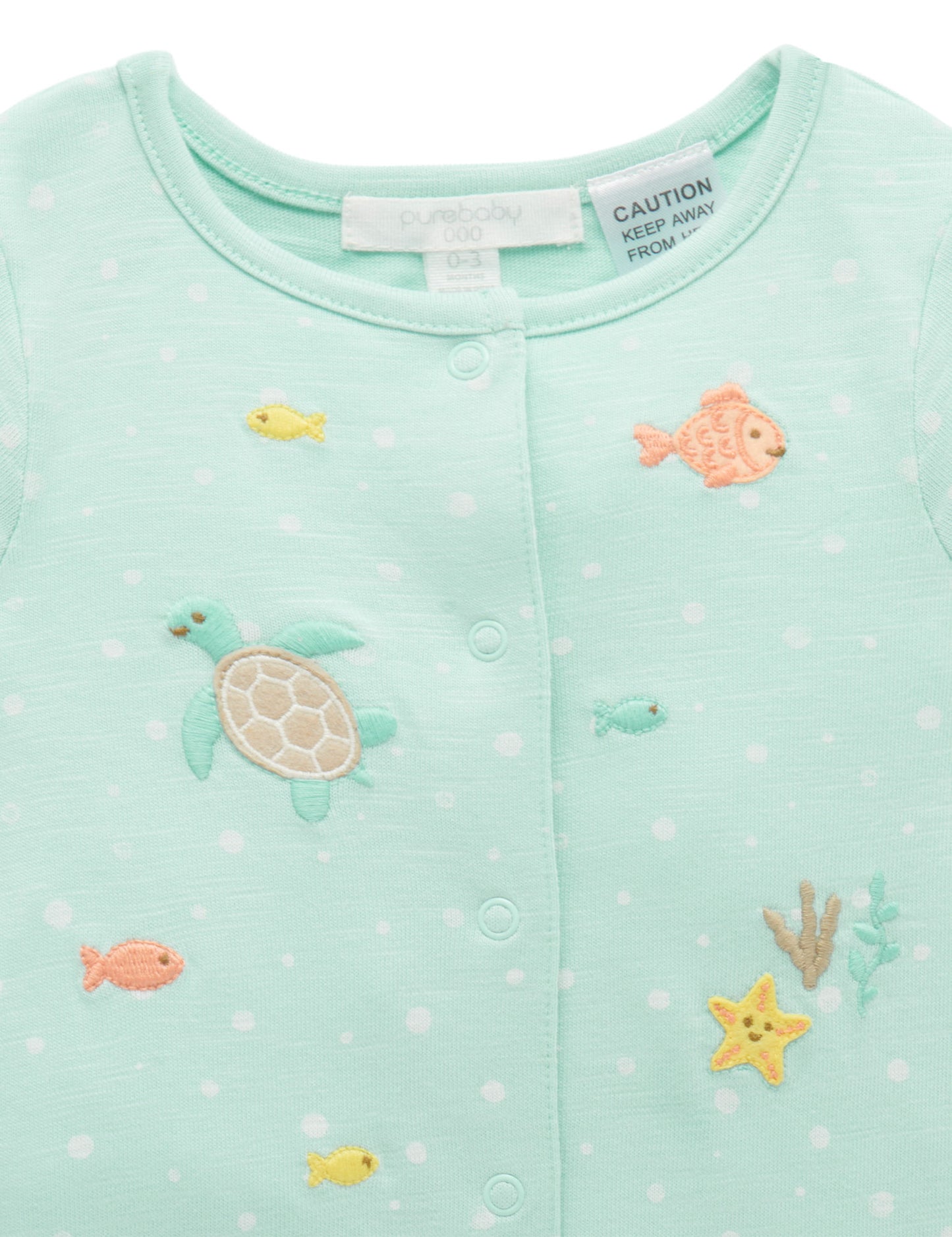 Under the Sea Short Growsuit