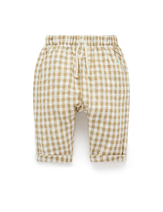 Slouchy Pants Burrito Gingham