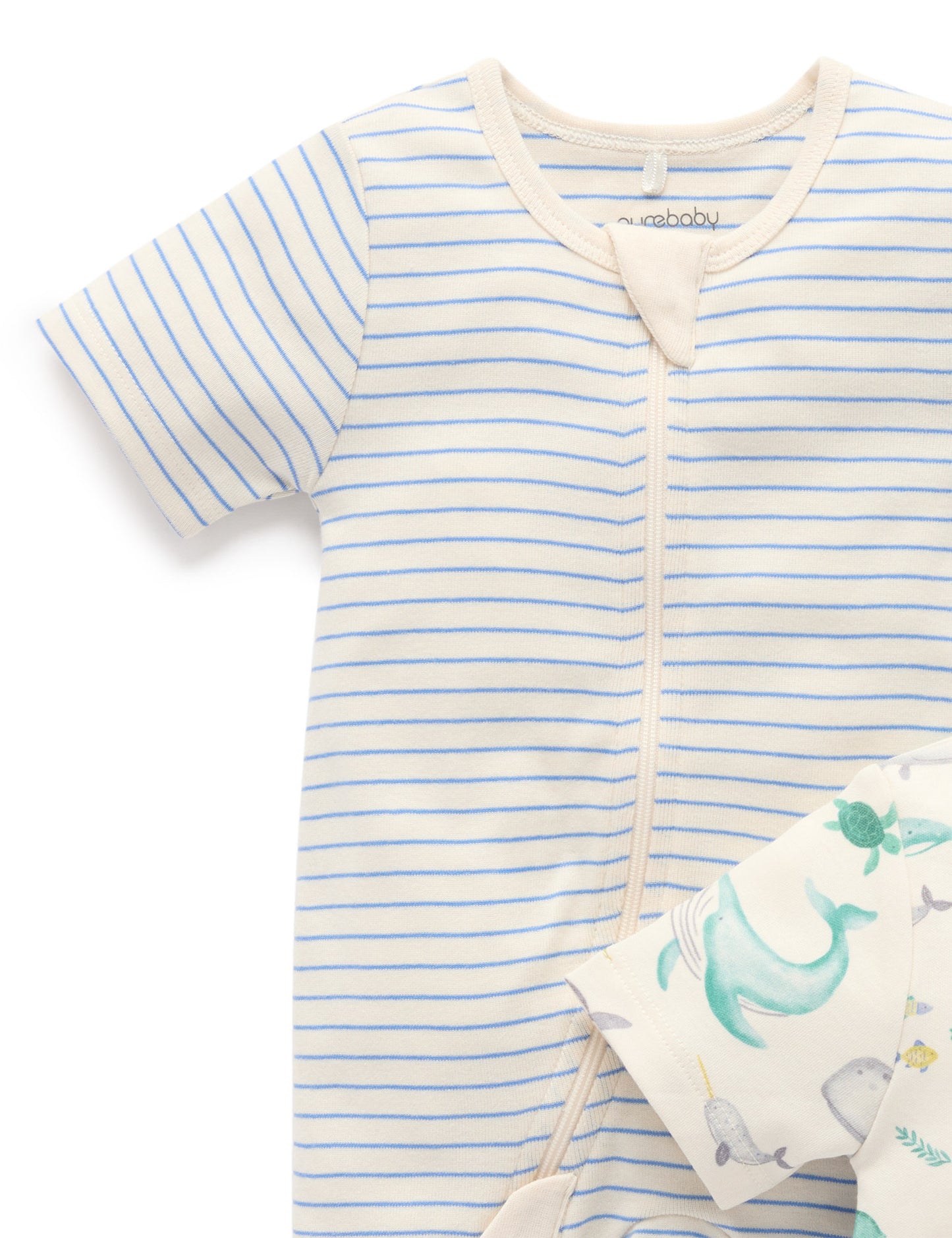 2 PK Whale Growsuit