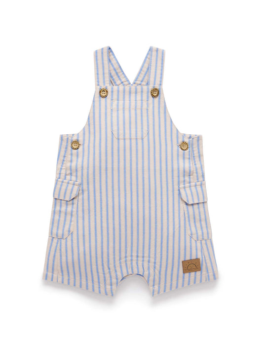 Striped Overalls