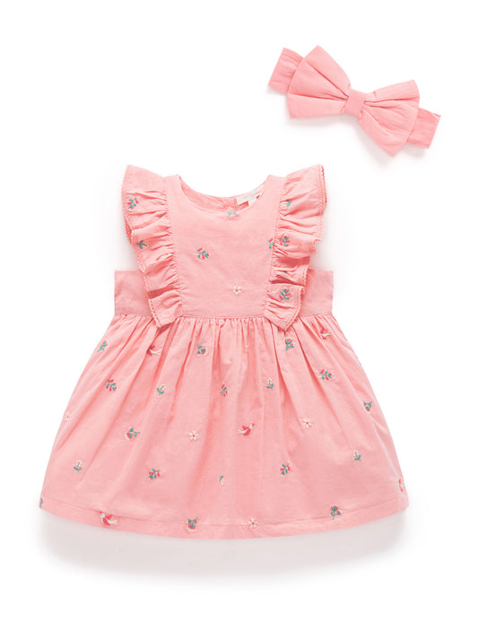 Broderie Dress & Headband