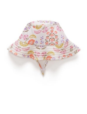 Broad Brim Swim Hat - Paisley