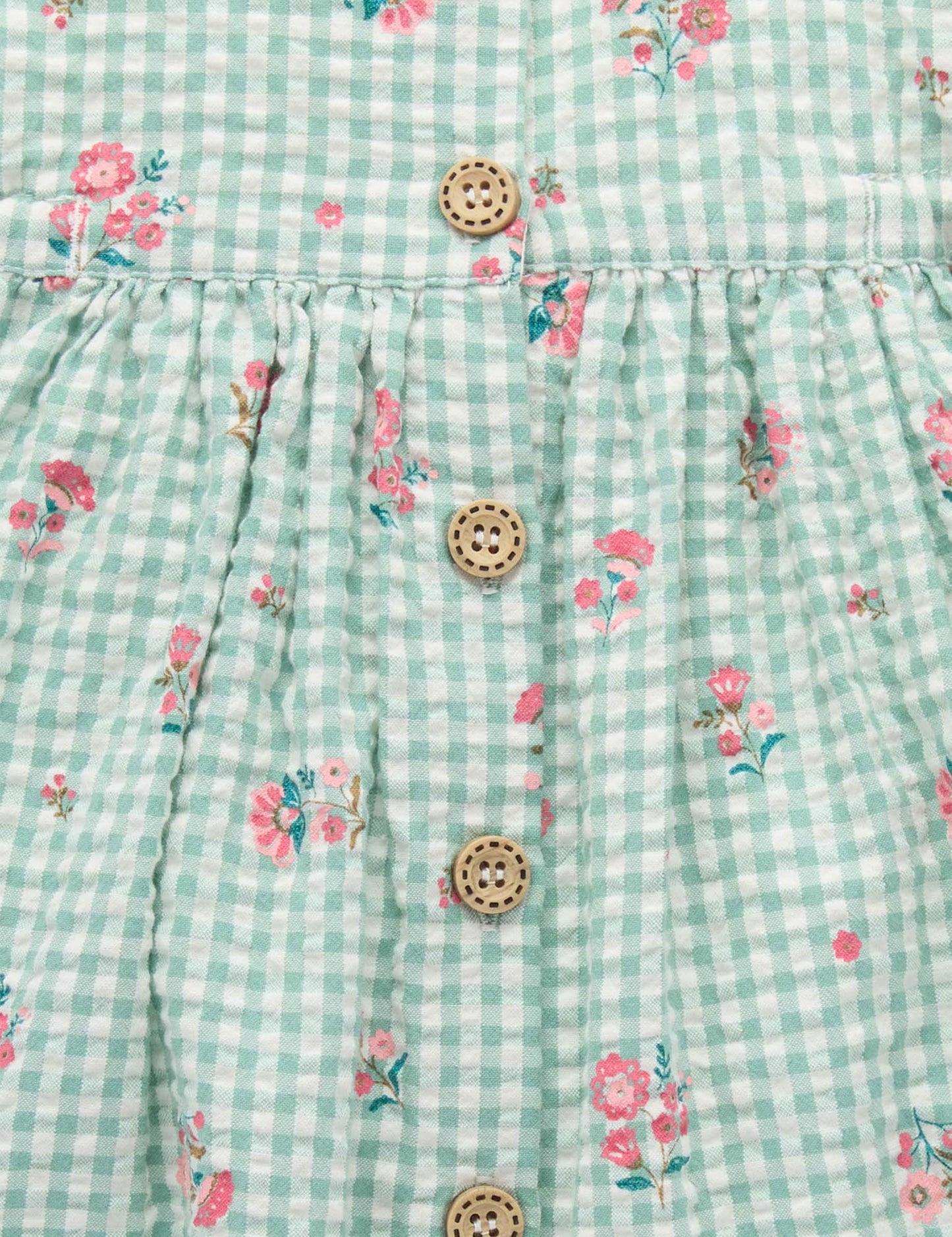 Gingham Pinnie in Frida