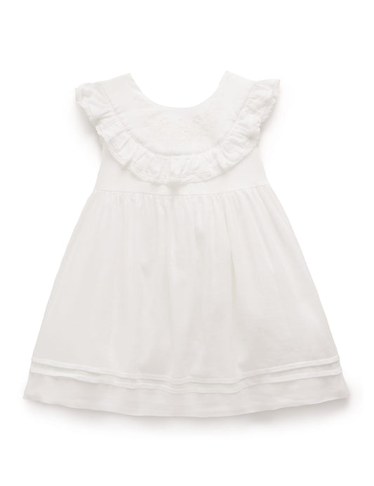 Vanilla Ruffle Dress