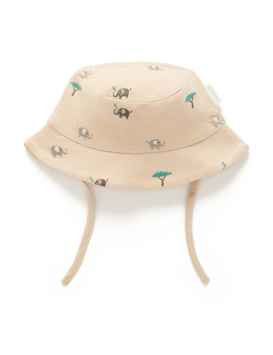 Broderie Hat - Elephant