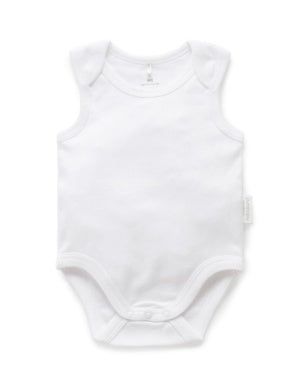 Singlet Bodysuit - White