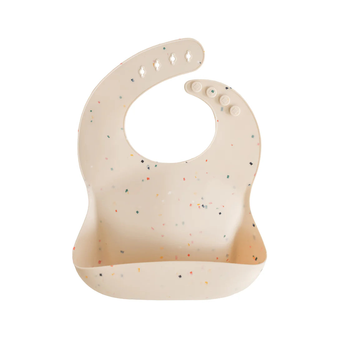 Silicone Baby Bib - Mushie