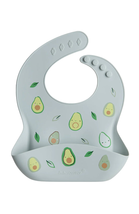 Silicone Bib - Avocado