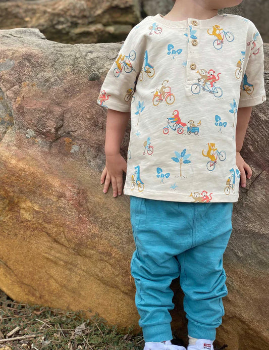 Henley cycling shirt