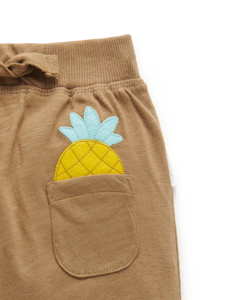 Pineapple Slouchy Pant