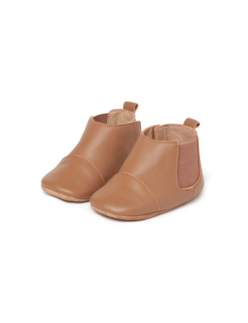 Leather Chelsea Booties