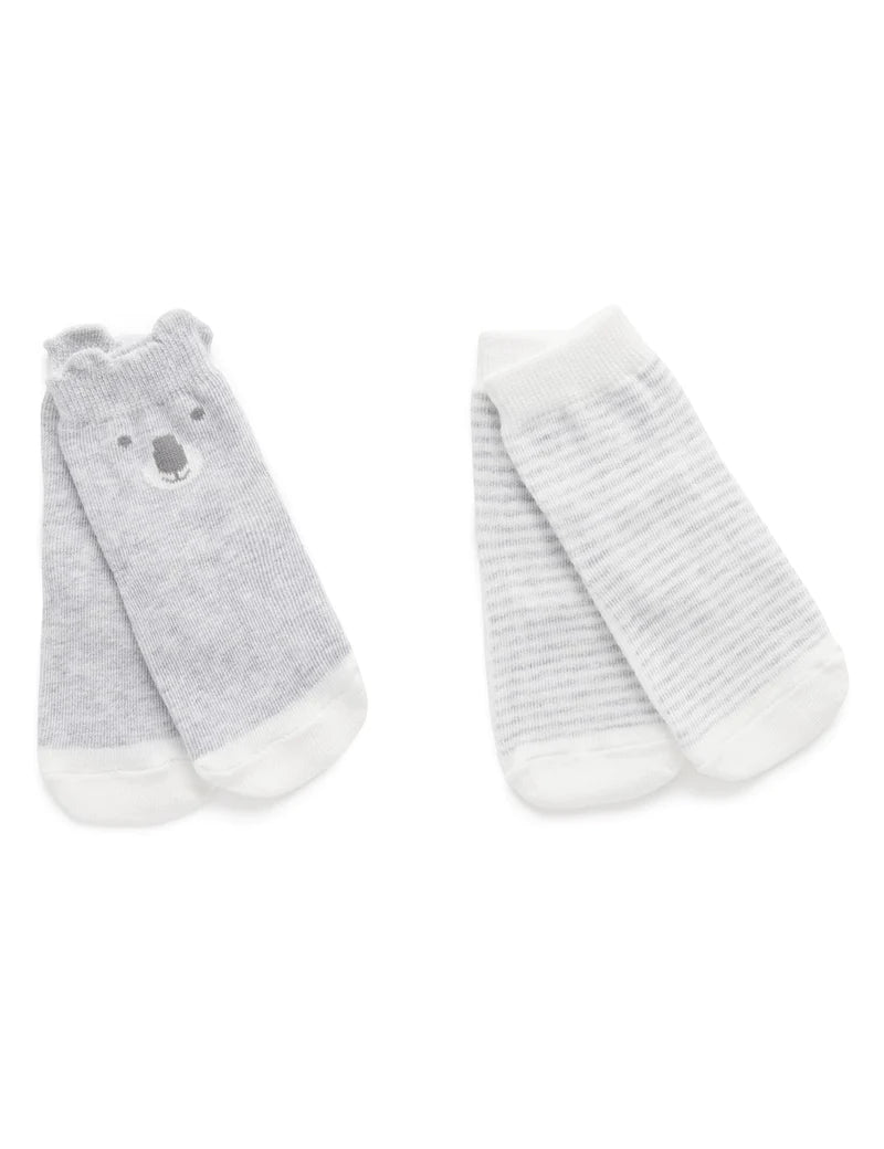 Grey Koala Socks 2 Pack