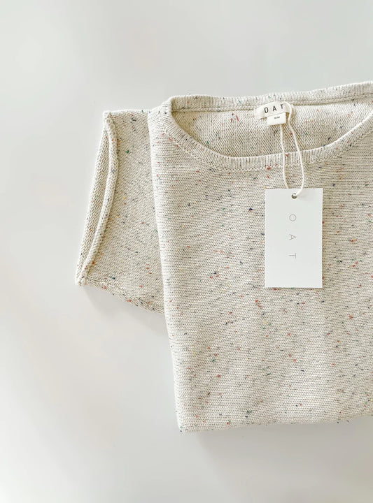 Women's Oversized Sprinkle Knit Tee